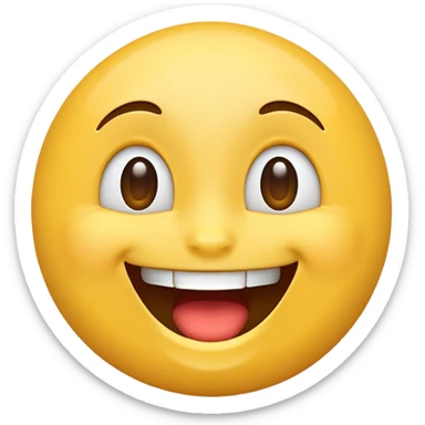 very excited emoji sticker