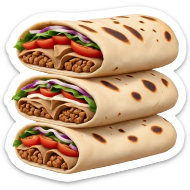 one shawarma sticker