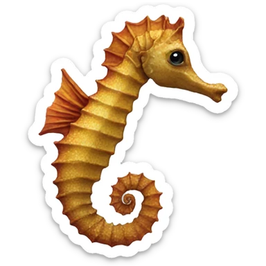 Cigarrete Seahorse sticker