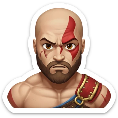 kratos sticker