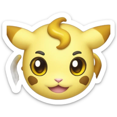 alolan raichu sticker