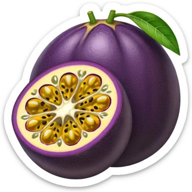 passion fruit sticker