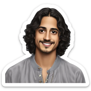 Avan Tudor Jogia is a Canadian actor, singer, author and director. He first received recognition for portraying Danny Araujo in the television film A Girl Like Me: The Gwen Araujo Story.  sticker