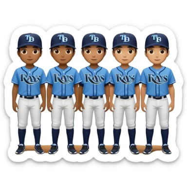 Tampa Bay Rays sticker