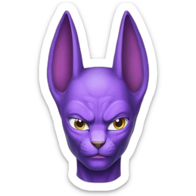 Beerus sticker