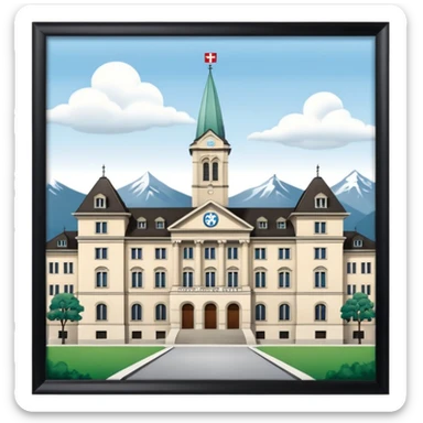 swiss university of zurich sticker
