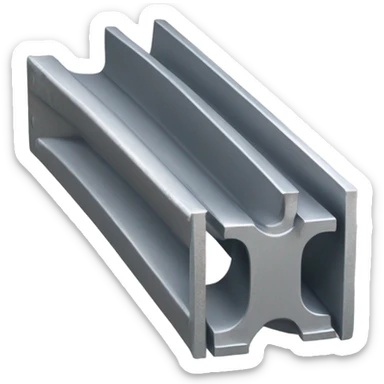 a steel I-beam sticker