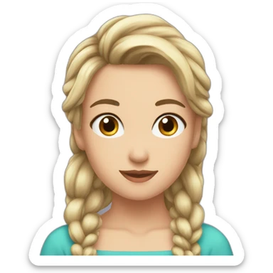 Amandine du 38 youtube sticker