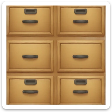 drawers sticker