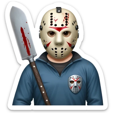 jason voorhees sticker