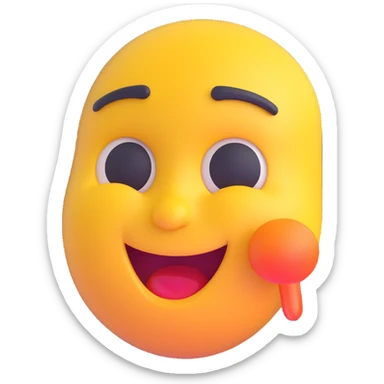 cartoon sticker of a drunk and dizzy emoji, colorful and cheerful style, no text, suitable for WhatsApp and Instagram, transparent background sticker