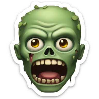 Zombie ok sticker