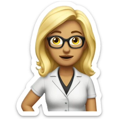 Bossy driving school instructor  sticker