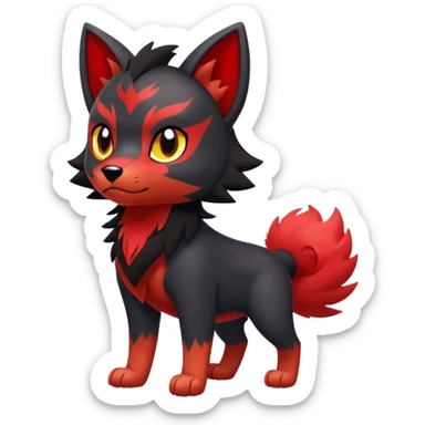 Litten-Houndour-Zorua-hybrid full body sticker
