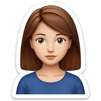 Handmaids tale female brown hair younger sticker