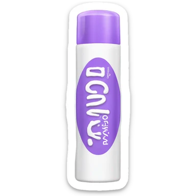 shaving gel can sticker