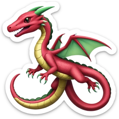 Seviper-Salazzle-Salandit-Flygon-fusion sticker