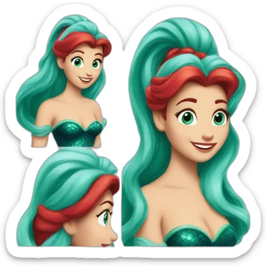 Ariel in The Little Mermaid sticker
