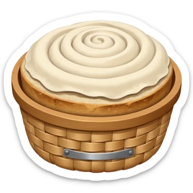 banneton for sourdough sticker