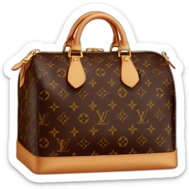 Louis Vuitton monogram sticker