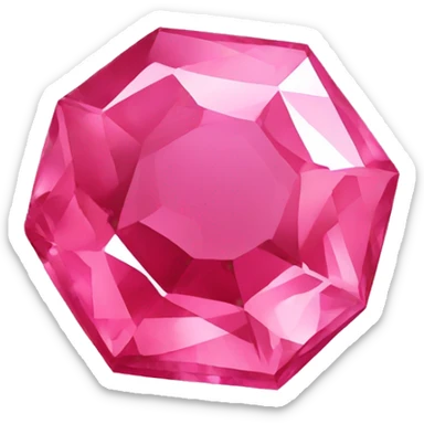 pink tourmaline sticker