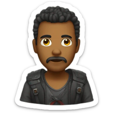 Sou um diabo sticker