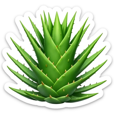 aloe vera sticker