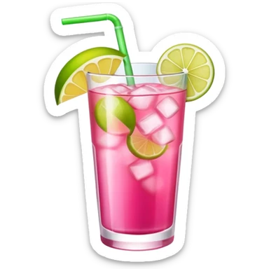 Pink drink limón sticker
