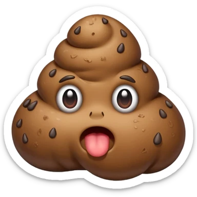 de un pedaso de caca de kinkon que se nombre lucy sticker