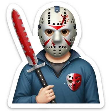 Jason voorhees  sticker