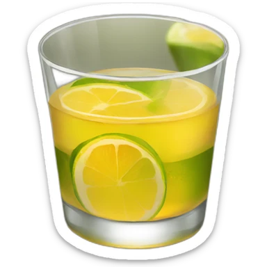 Mezcal shot Mx sticker