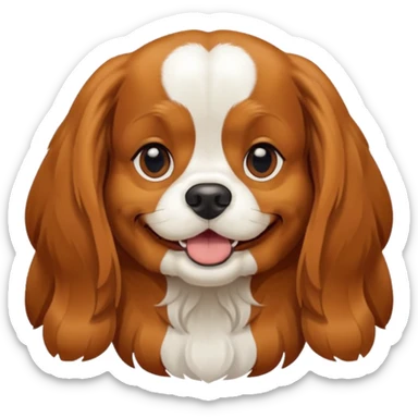 Cavalier King Charles Spaniel dog Preliminary Acceptance Inspection sticker