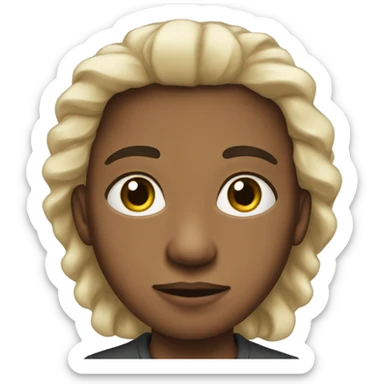 The opposite of racism sticker