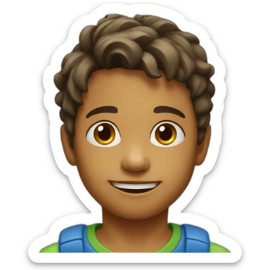 Boy 4 years old  sticker