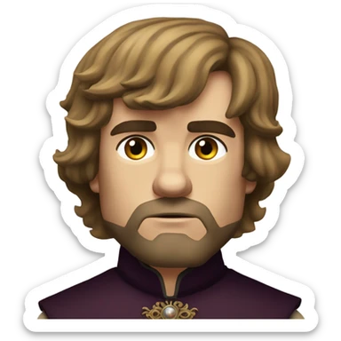 Tyrion Lanister portrait sticker