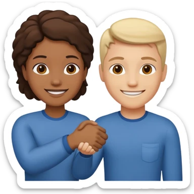 67 handshake sticker