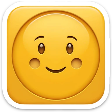 just a yellow circle sticker