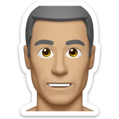 Jean claude van damme kickboxer sticker