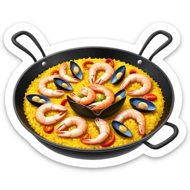 Paella sticker