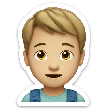 child with autism sticker