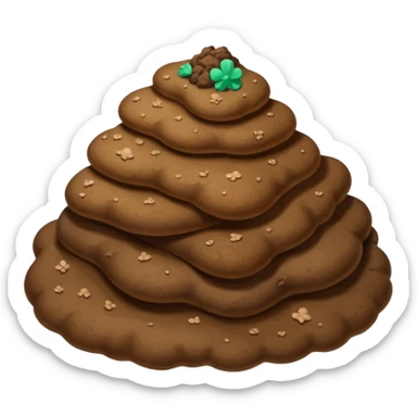 Make dog poop sticker