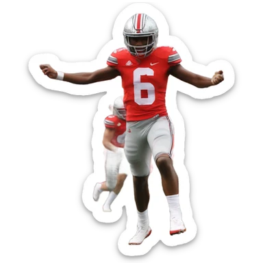 Ohio state beating Oregon  sticker