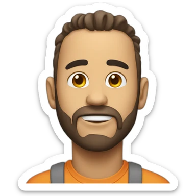 emoji con la lengua afuera de ladito sticker