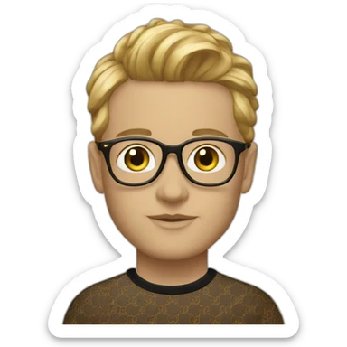 Louis 14 avec du gucci sticker