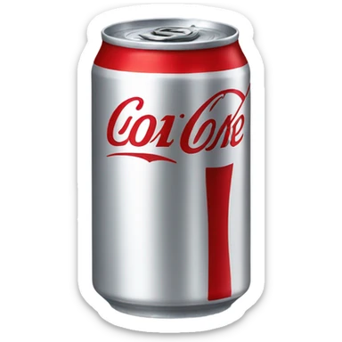 Diet Coke can sticker