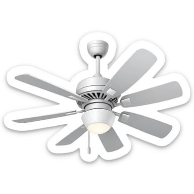 Ceiling fan sticker