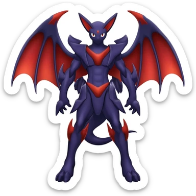 Darkrai-Giratina-Scizor-fusion sticker
