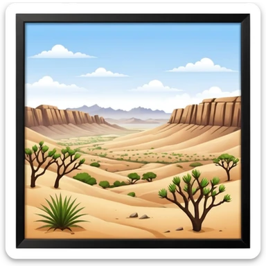 Rajasthan nature sticker