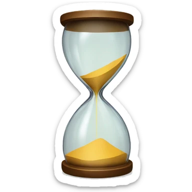 Slim hourglass  sticker