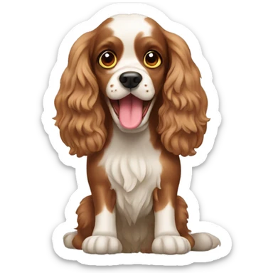 Cockerspaniel dog sticker